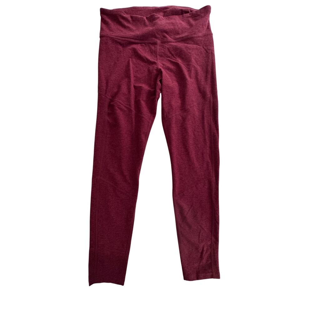 JoyLab Crimsom  Heathered High Rise Leggings Size L | Athleisure Workout Pants